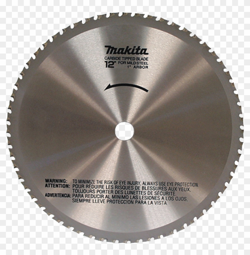Saw Blade Png - Makita Carbide Tipped Blade For Mild Steel Clipart #1163175