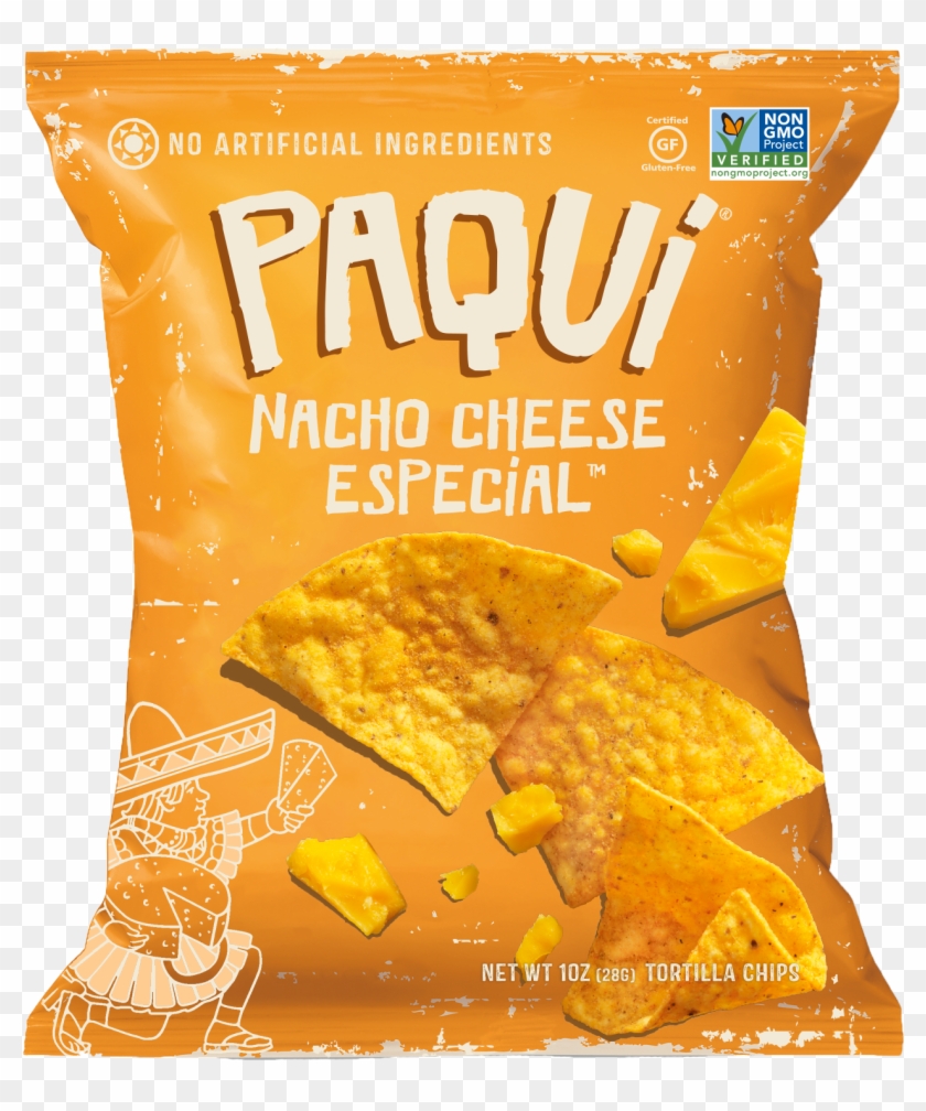 Paqui Nacho Cheese Especial Tortilla Chips 1oz - Mccain Straight Cut Oven Chips Clipart #1164295