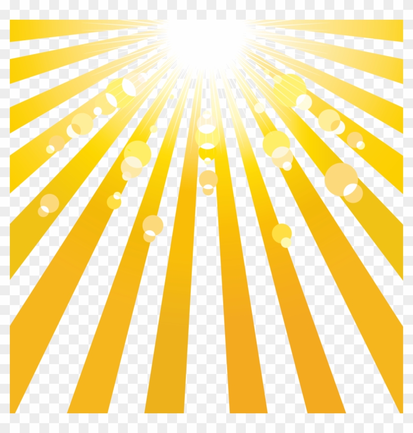 Flashlight Air Mattress Sun Rays Transprent Png - Graphic Design Clipart #1164394