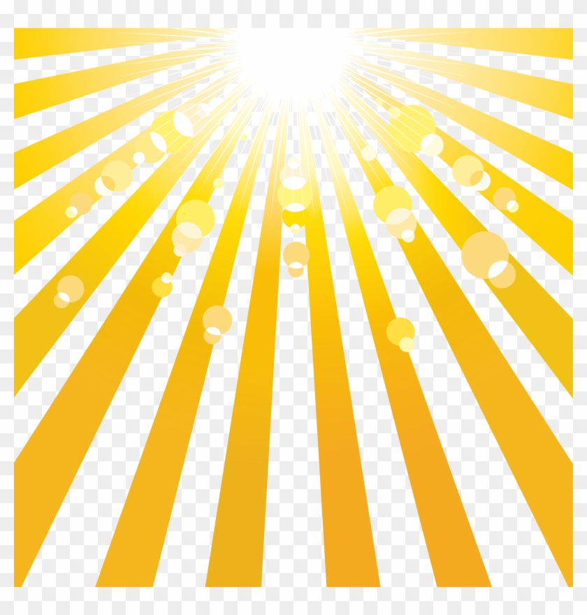 Flashlight Air Mattress Sun Rays Transprent Png - Graphic Design Clipart