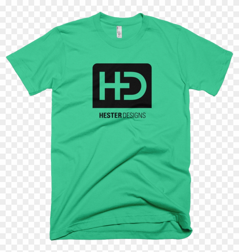 Hester Designs Logo T-shirt In Mint - T Shirt Logo Hd Clipart