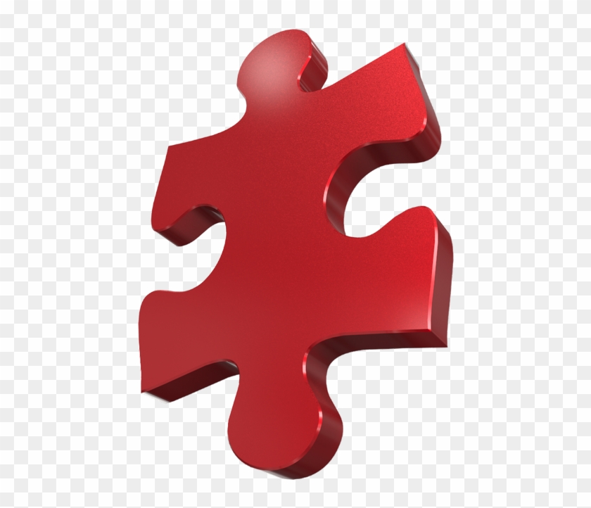 3d Puzzle Piece [png 800x800] - 3d Red Puzzle Piece Png Clipart #1164597