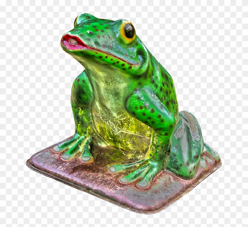 Frog, Green, Figure, Decoration, Sculpture, Weathered - Green-eyed Tree Frog Clipart #1164772