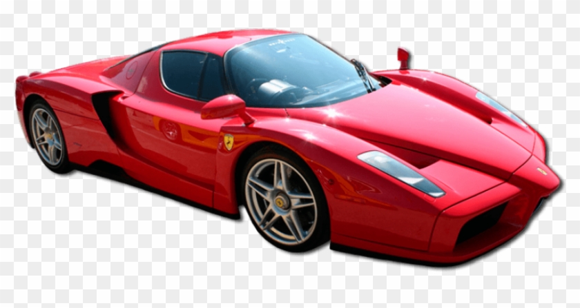 Free Png Download Red Enzo Ferrari Super Car Clipart - Sports Car Transparent Background
