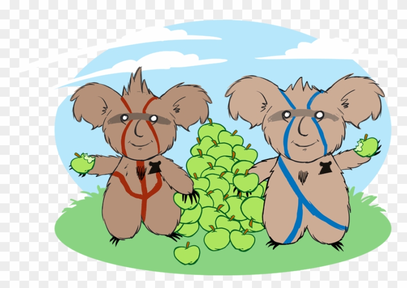 Koala Food Production Part - Cartoon Clipart