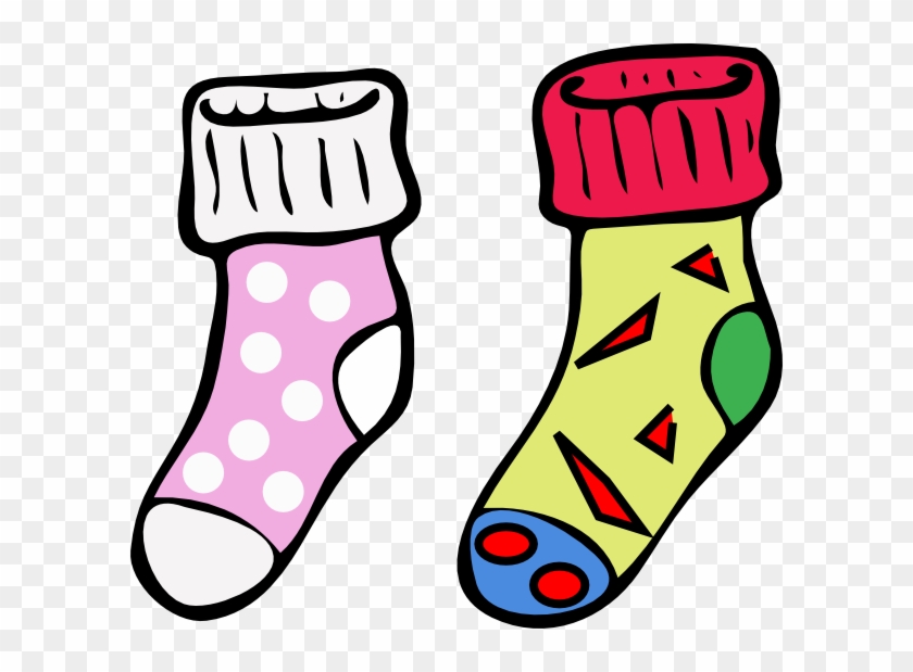 600 X 539 7 - Free Clip Art Sock - Png Download #1165669