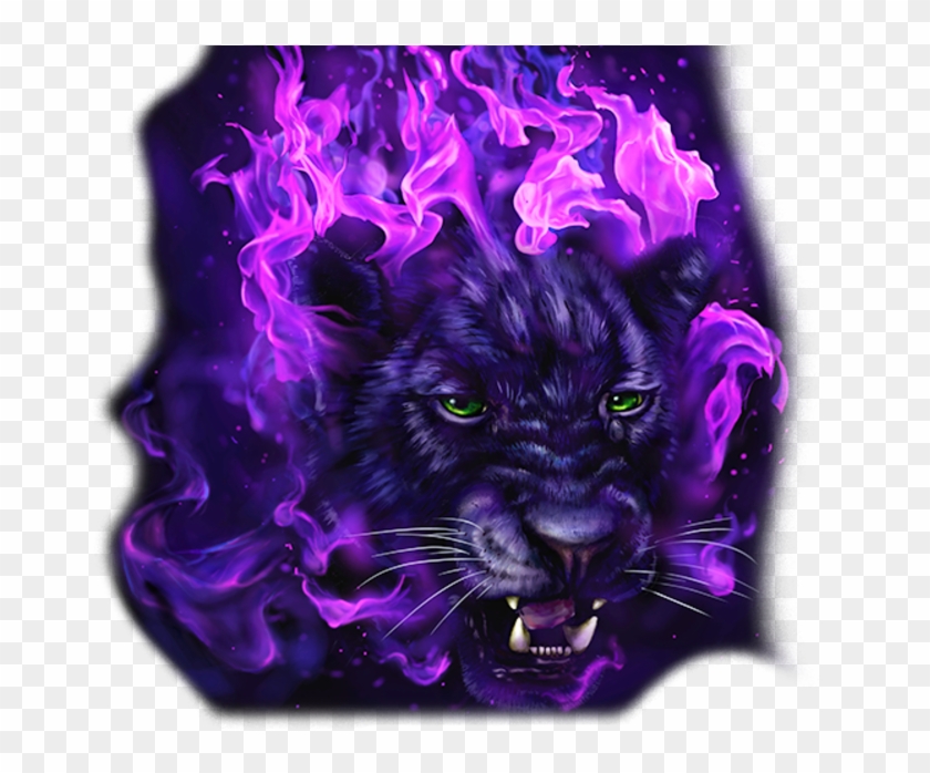 720 X 617 5 - Flamed Panther Clipart #1165869
