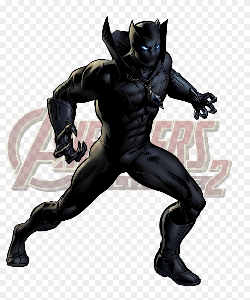 Marvel Black Panther Png - Black Panther Marvel Avengers Clipart #1165878