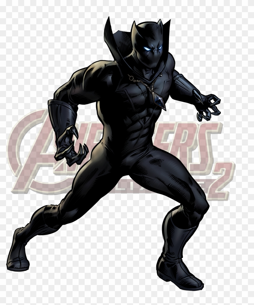 Marvel Black Panther Png - Black Panther Marvel Avengers Clipart