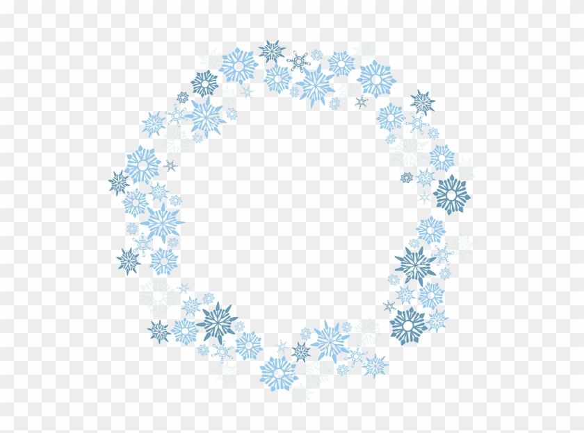Snow Day La - Large Snowflake Clipart