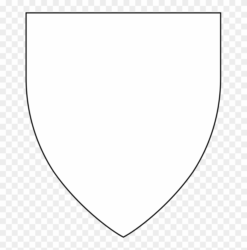 Heraldic Shield Shape - Shapes In Png Format Clipart #1166290