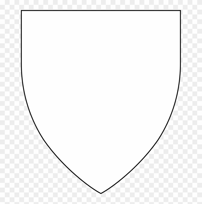 Heraldic Shield Shape - Shapes In Png Format Clipart