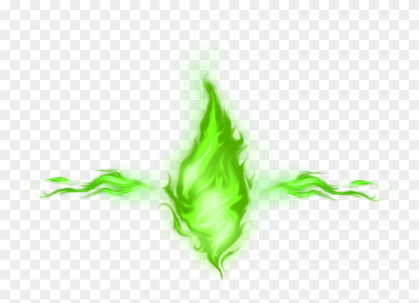 Green Smoke Png Photo - Green Fire No Background Clipart