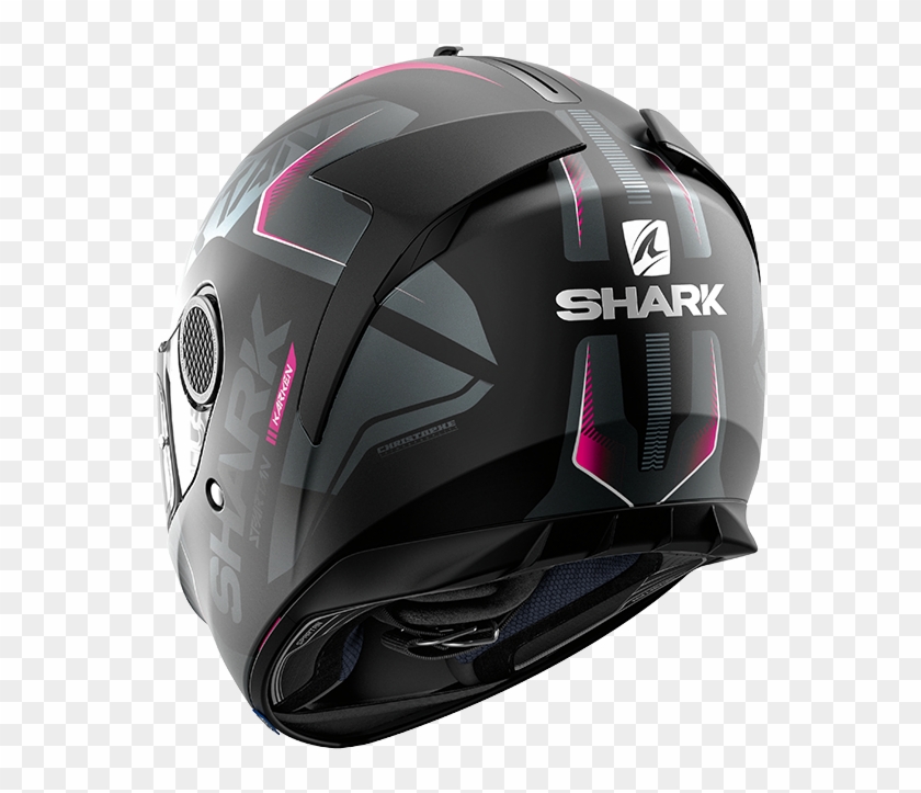 1 Spartan Blank Blk 34lfront He3430 - Shark Spartan Karken Helmet Clipart #1166781
