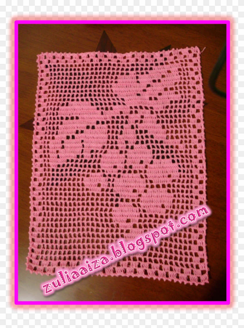 My Grape Motif Tray Mat - Crochet Clipart #1166875