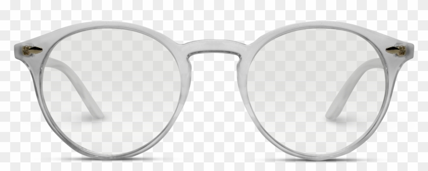 Ainsley Clear Frame Round Transparent Background - Glass Clipart