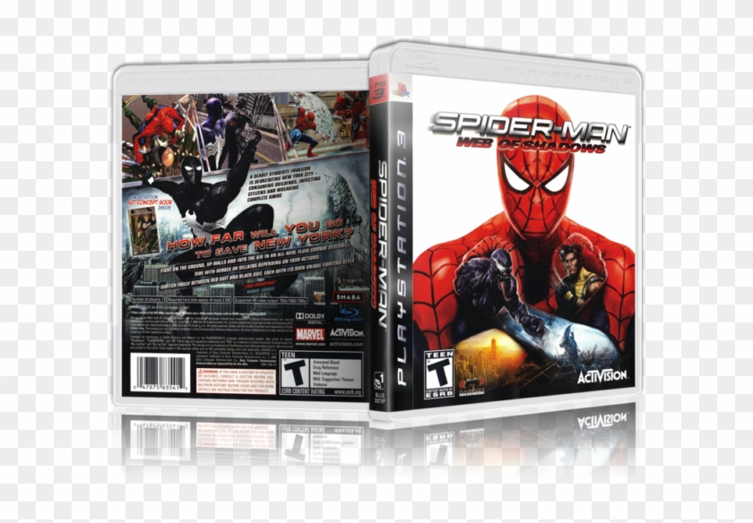 Web Of Shadows - Ps3 Spiderman Web Of Shadows Clipart