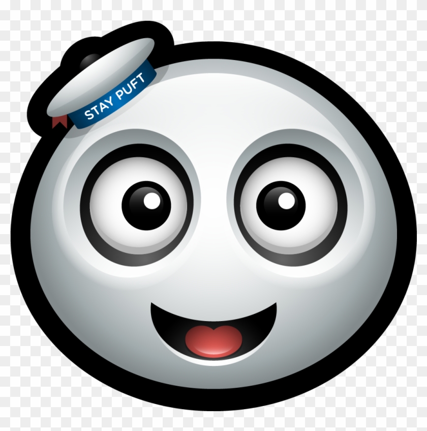 Download Png Ico Icns - Stay Puft Marshmallow Man Emoji Clipart #1167446