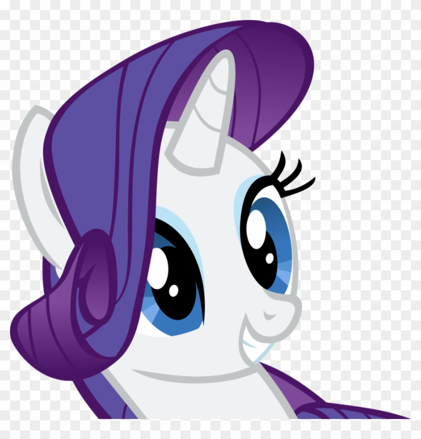 Rarity The Unicorn Images Rarity Smiling Hd Wallpaper - My Little Pony Rarity Face Clipart #1167695