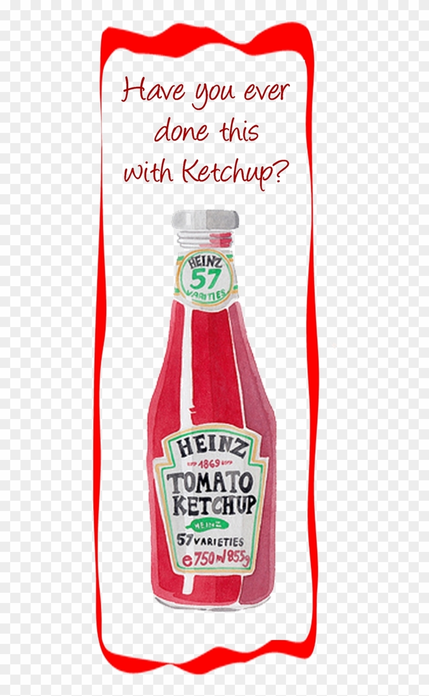 Cooking With Ketchup - Glass Bottle Clipart #1167699