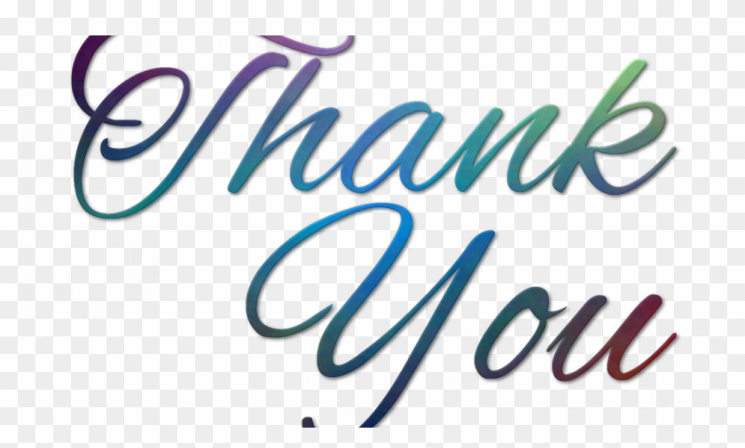 Thank You Text - Thankyou For Watching The Word Clipart #1167851