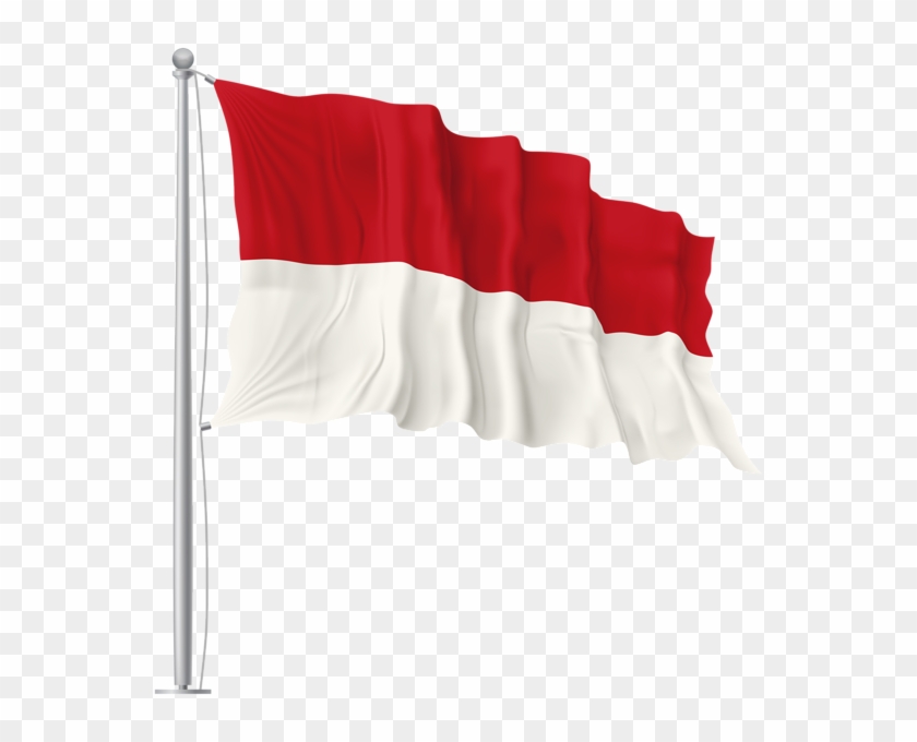 Monaco Waving Flag Png Image - Monaco Waving Flag Clipart