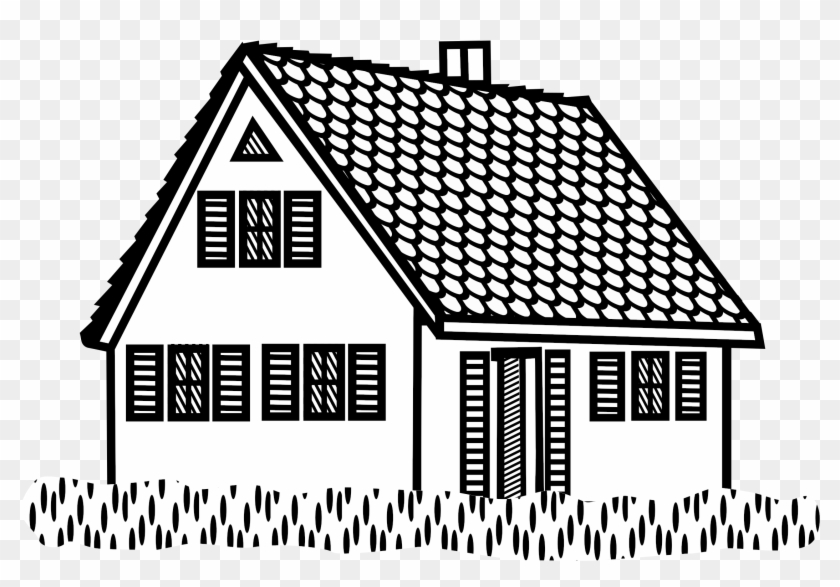 2400 X 1619 0 - Home Line Art Png Clipart #1168640