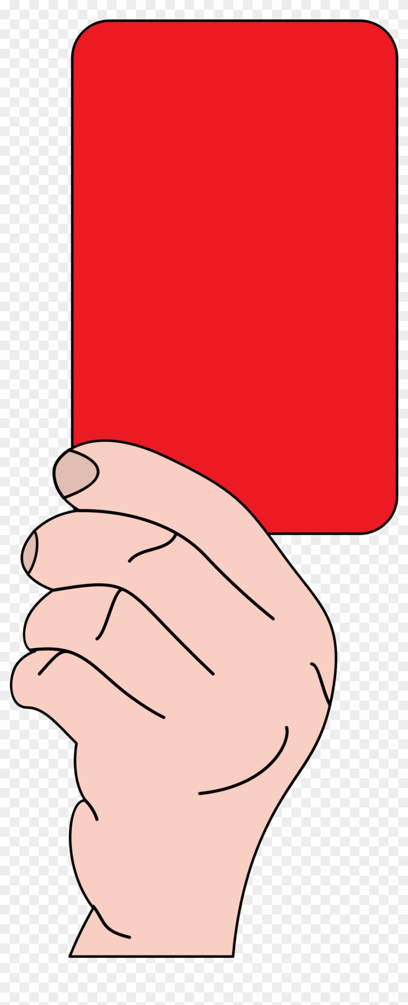 This Free Icons Png Design Of Referee Showing Red Card Clipart #1169113