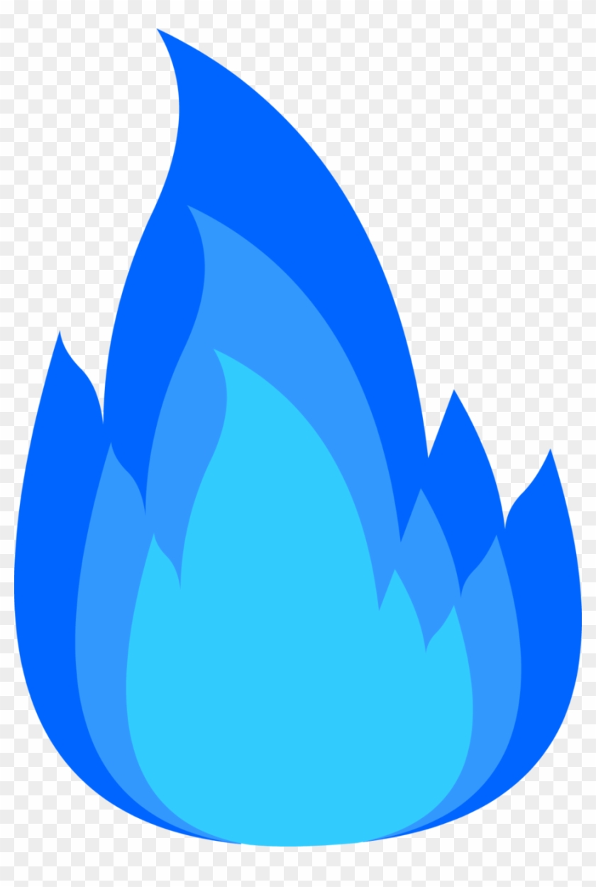 Blue Fire Png - Blue Flame Clip Art Transparent Png #1170190