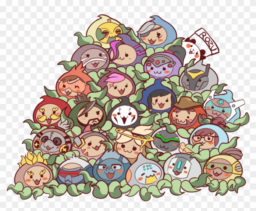 Junkrat And Roadhog, Overwatch Memes, Overwatch Fan - Pachimari Overwatch Art Clipart