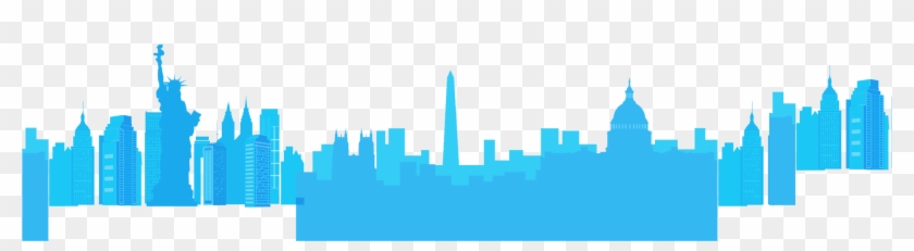 Wow, What A Ride - Statue Of Liberty Silhouette Clipart #1170694