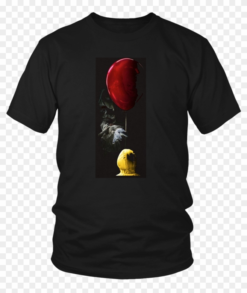 Scary Kid Fear Forgive Red Balloon Horror Halloween - T-shirt Clipart