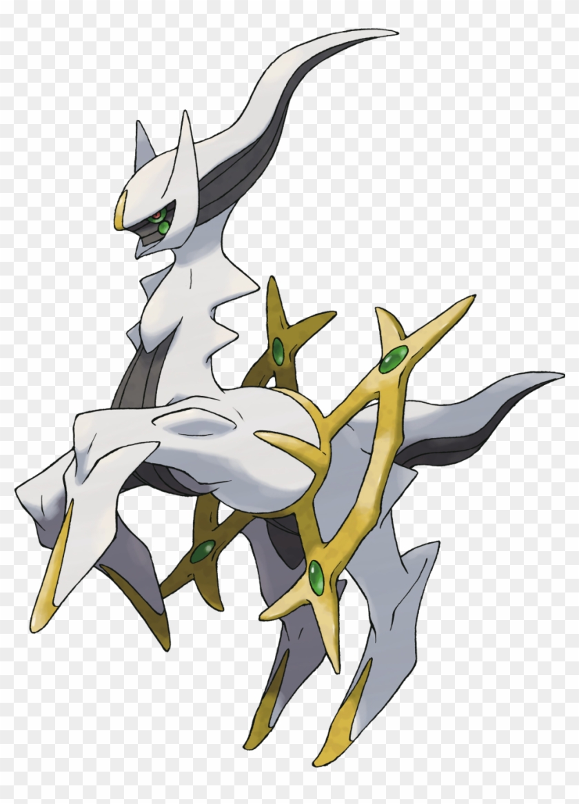 493 Kb Png - Arceus Pokemon Clipart