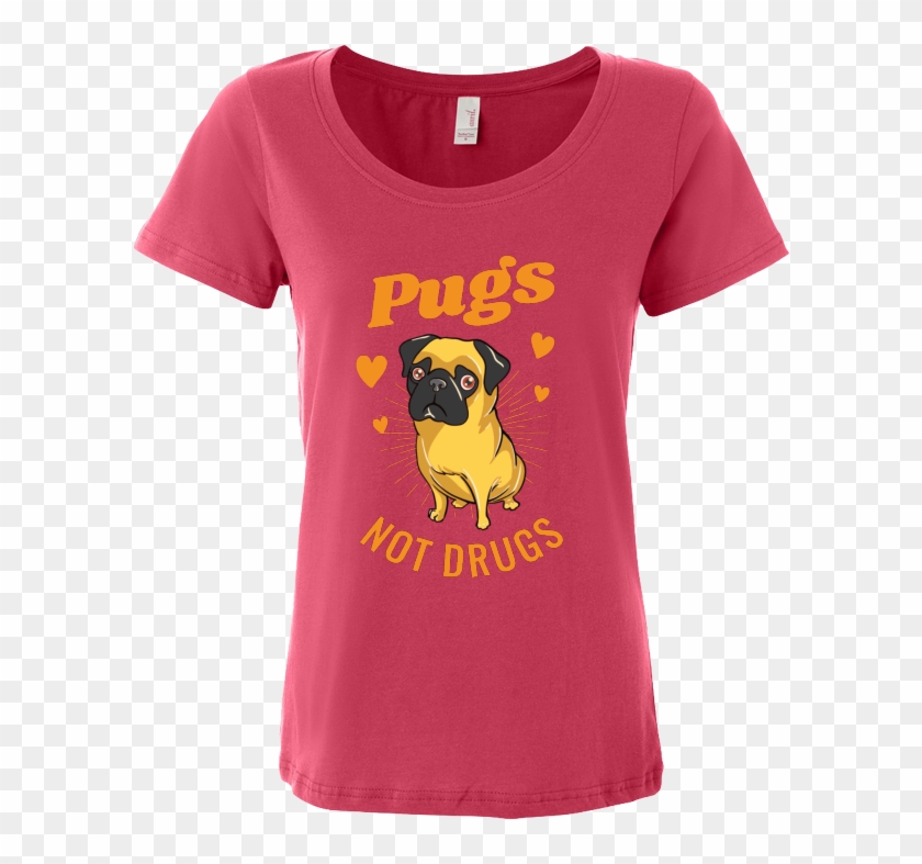 Pugs Not Drugs - Shirt Clipart #1171201