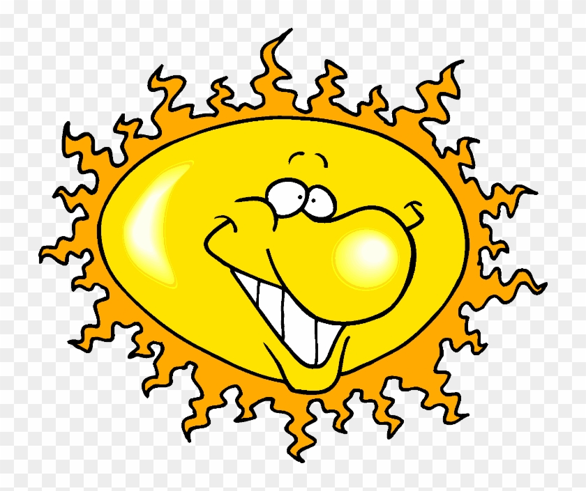 Coffee In A Cup - Funny Cartoon Sun Clipart #1171278