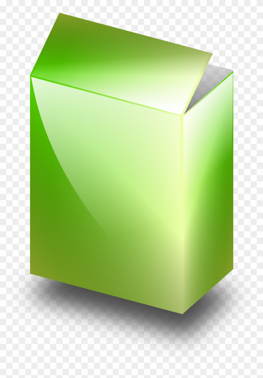Cereal Clipart Carton - Colorful Blank Cereal Box - Png Download #1171698