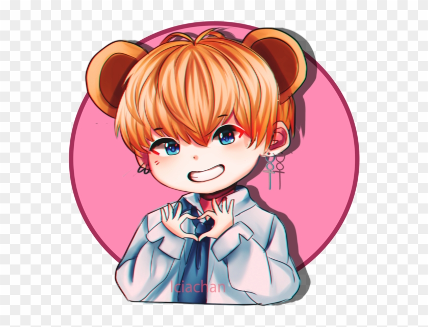 600 X 595 8 - Bts Kim Taehyung Anime Clipart