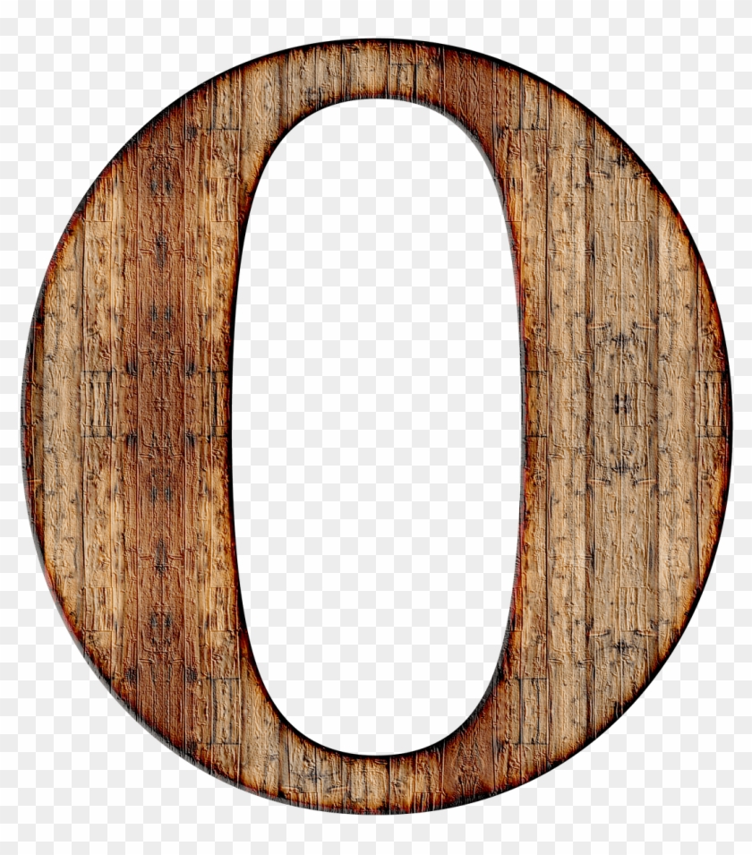 O Letter Png Clipart - Wood Letter O Png Transparent Png