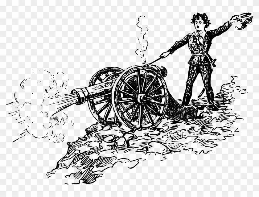 Medium Image - Polvora En La Guerra Clipart