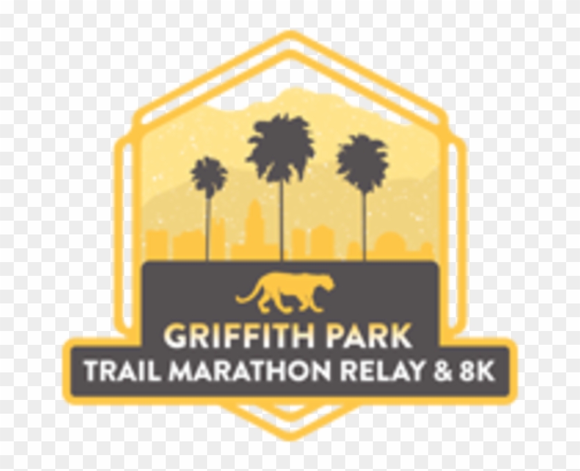 Griffith Park Trail Marathon Relay & 8k - Illustration Clipart
