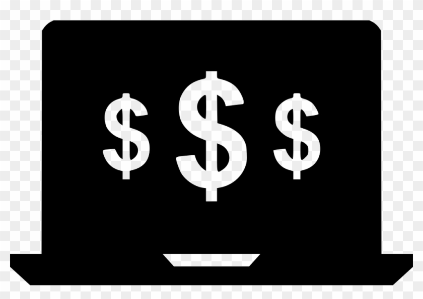 Dollar Sign Pc Shopping Comments - Free Secure Payment Vector Clipart