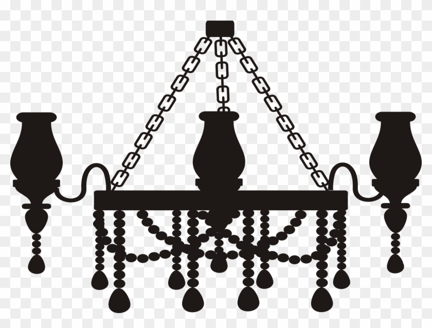 19 Chandelier Clipart Huge Freebie Download For Powerpoint - Chandelier Silhouette Png Transparent Png