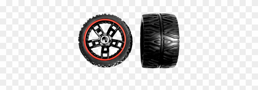 2 Rear Tyres With Wheel Rims For Ford F 150 Svt Raptor - Tread Clipart #1172682