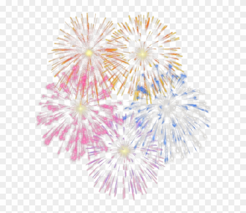 Fireworks Png Image With Transparent Background - Feu D Artifice Png Clipart