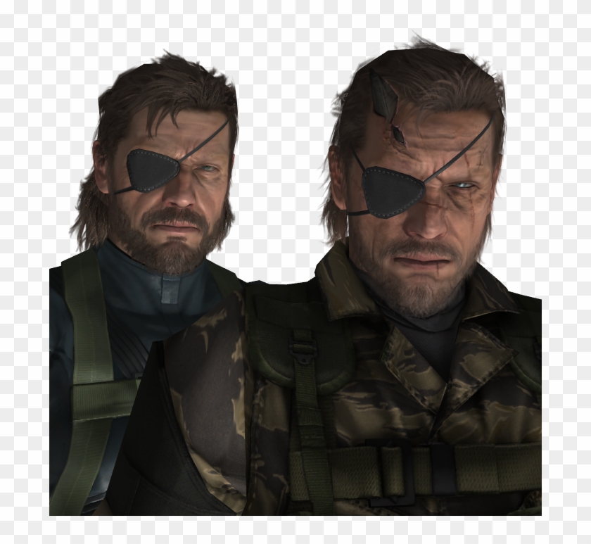 Читать малыш для биг босса. Снейк Биг босс. Venom Snake and big Boss. Солид Снейк и Биг босс. Веном Снейк против Солида Снейка.