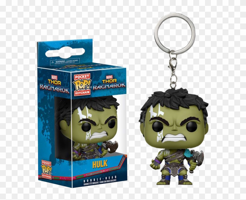 Hulk Gladiator Suit Pocket Pop Vinyl Keychain - Funko Pop Keychain Hulk Clipart