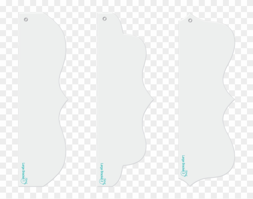 Large Brackets Designer Template Fun Border Set - Kiwi Lane Templates Clipart