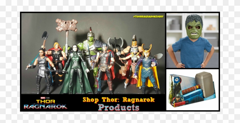 Shop Thor Ragnarok Products - Action Figure Clipart #1173301