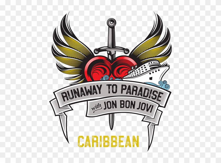 Runaway To Paradise Caribbean - Runaway To Paradise Bon Jovi Clipart #1173712