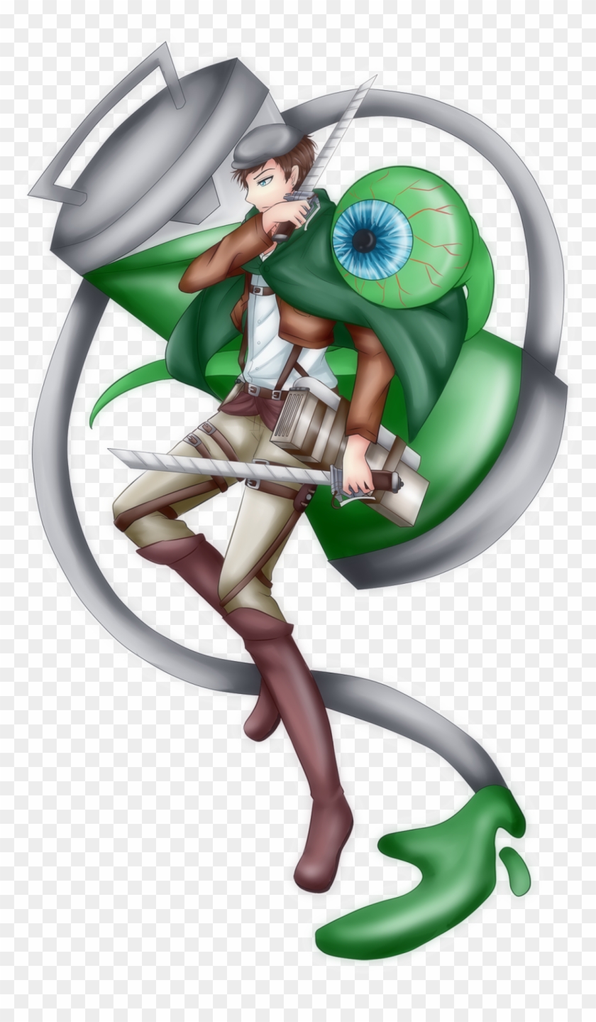 Attack On Titan • Got Inspired When A Fan - Jacksepticeye Attack On Titan Fan Art Clipart